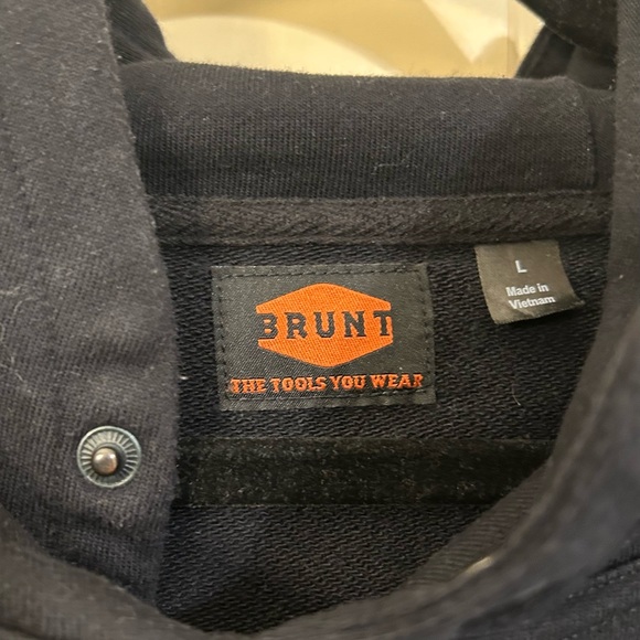 Brunt The Shevlin HD Navy Men's Hoodie - Picture 7 of 12